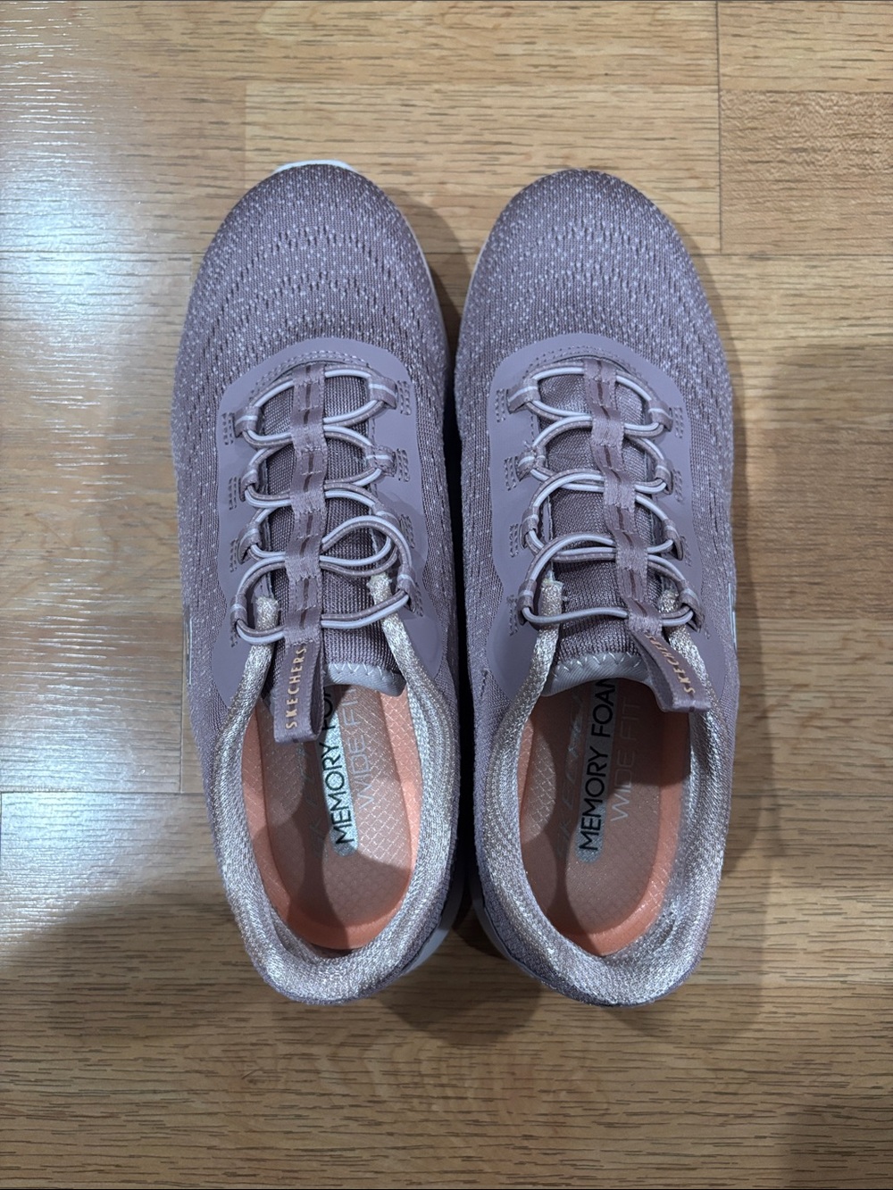 Skechers Women's Slip-On Athletic Sneakers in Dusty Pink